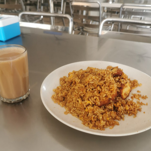 Teh Tarik & Nasi Goreng Ayam
