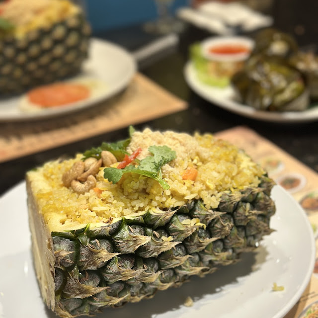 Pineapple Fried Rice with Prawns