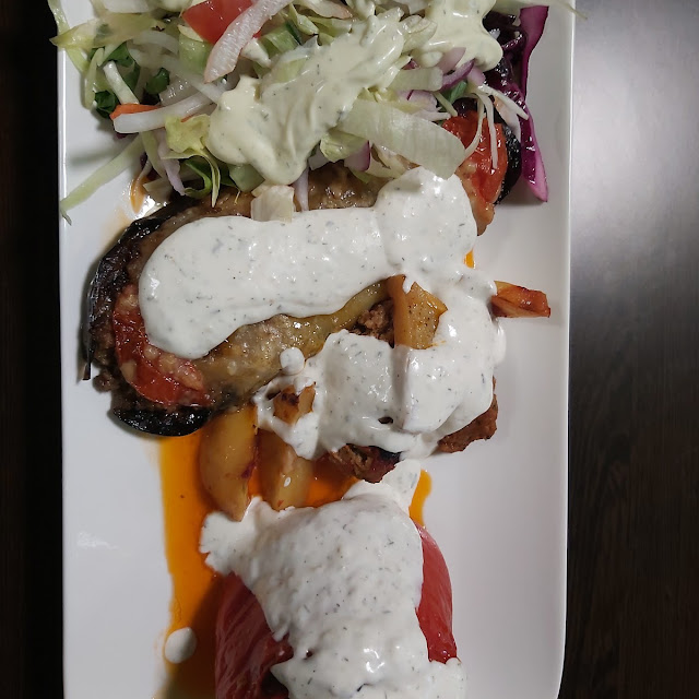 Paprikaschote Und Obergine