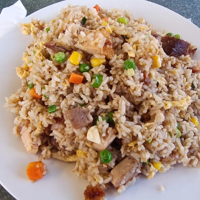 Shrimp Paste Roast Pork Fried Rice