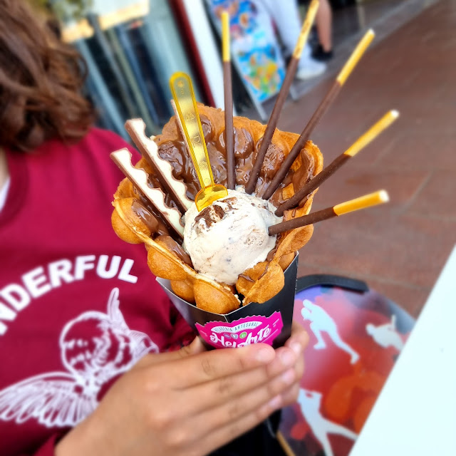 Helado Waffle