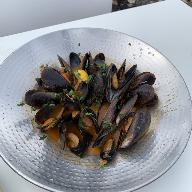 Steamed Mussels