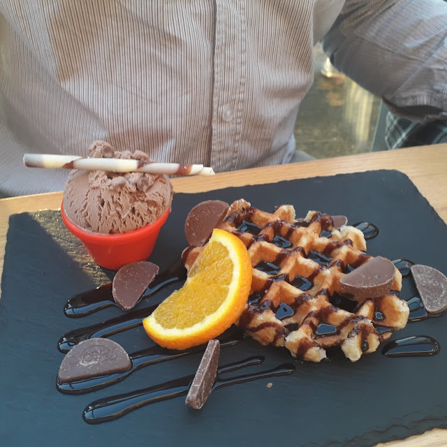 Chocolate Orange Waffle