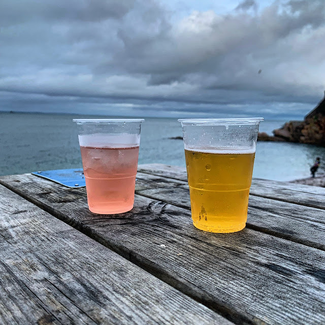 A Chilled Glass of Rosé & a Lemonade Shandy