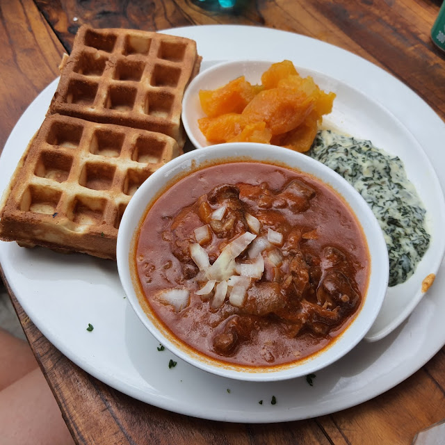 Meaty Lamb Waffle