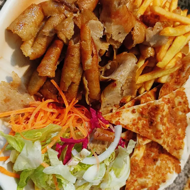 Dönerteller Mit Pommes