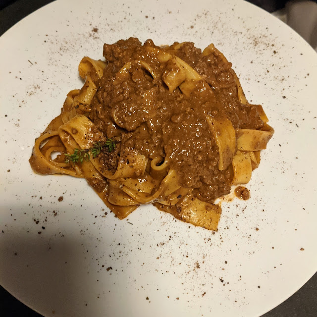 Pappardelle Pasta With Beef Ragù