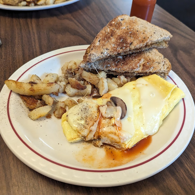 Mushroom Omelette