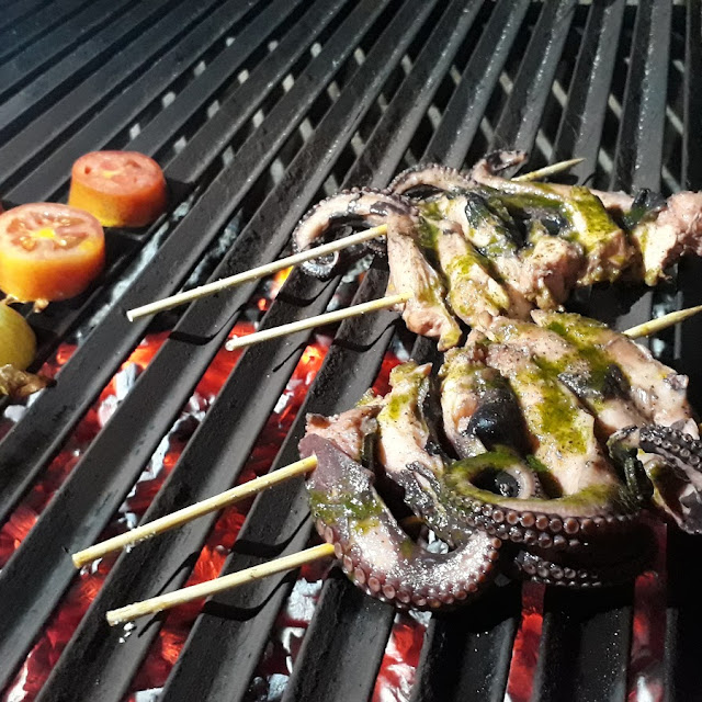 Polvo Na Parrilla