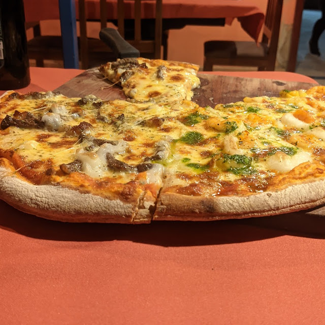Pizza Forno A Lenha Sabores Filé E Camarão