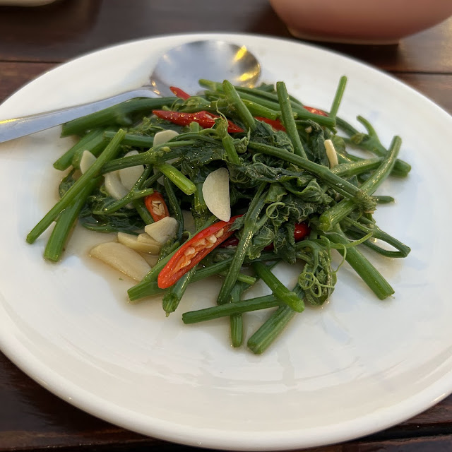 Stir Fried Bitter Gourd Shoot with Oyster Sauce