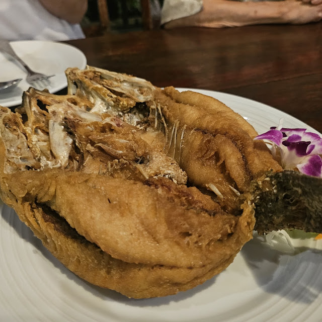 Deep Fried Whole Garoupa with Chilli Sauce