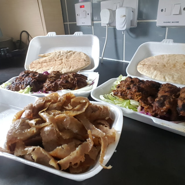 Kofte Kebab and Donnor Meat