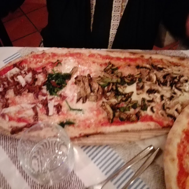 Pizza Con Impasto Integrale Vegetariana