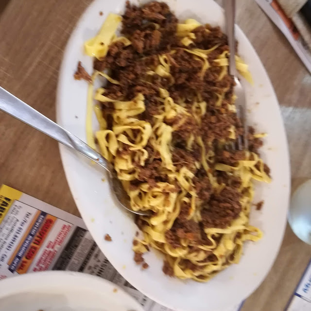 Tagliatelle Al Ragù D'asino