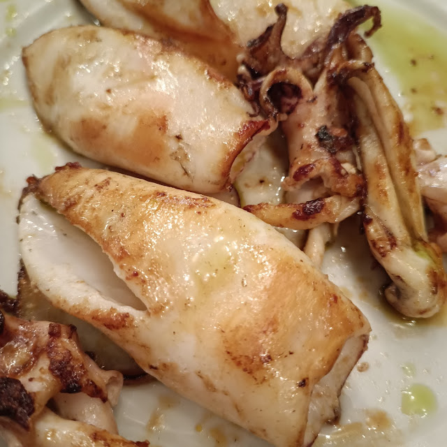 Calamares A la Plancha