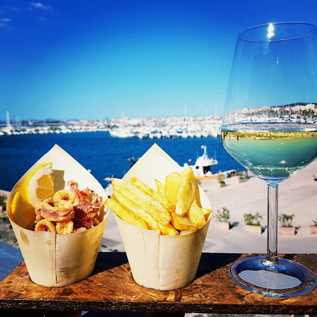 Gran Fritto Di Pesce E Patate Fresche