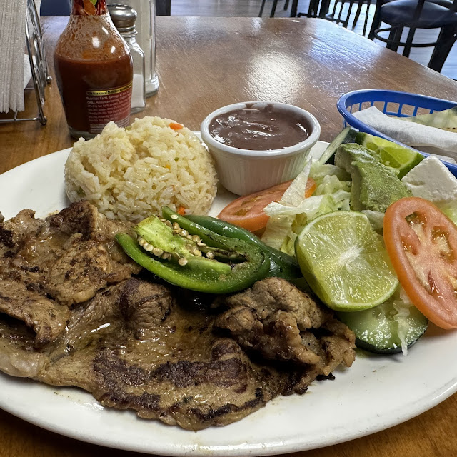 Bistec Encebollado Steak with Onions