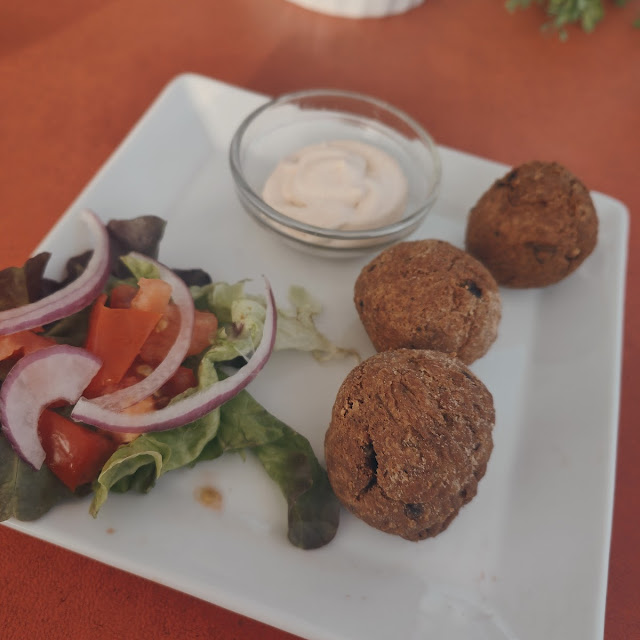 Falafel Frittata 12 95