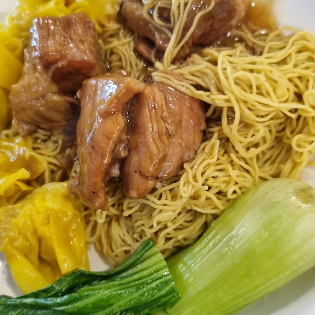 HK Soy Chicken Braised Noodles