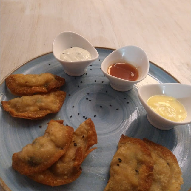 Wonton de Camarones