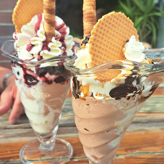 Eisbecher Amareba Eisbecher Krokant