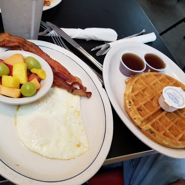 Waffles and Bacon