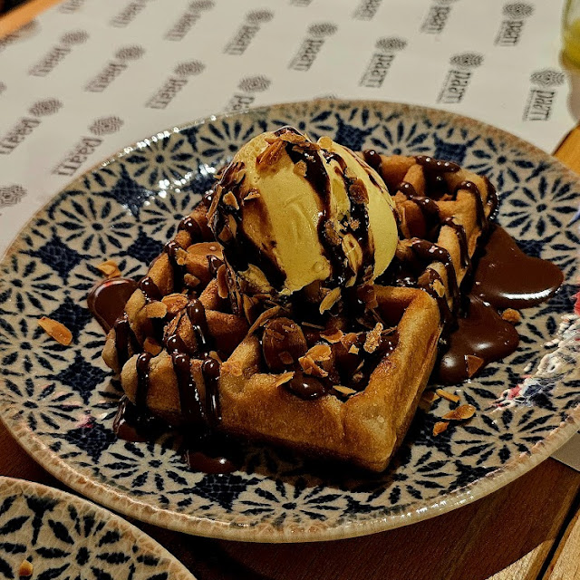 Gofre Con Helado Vainilla