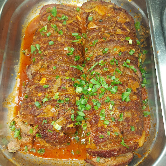 Rocambole de Carne Moída