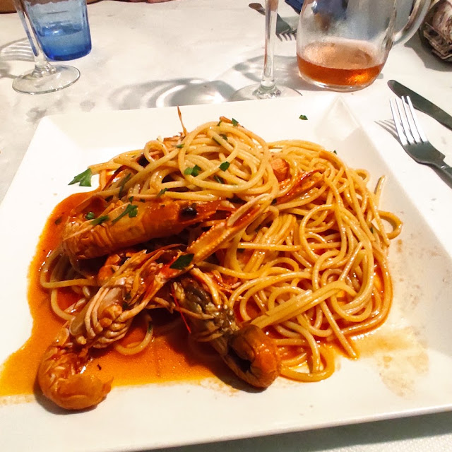 Spaghetti Agli Scampi