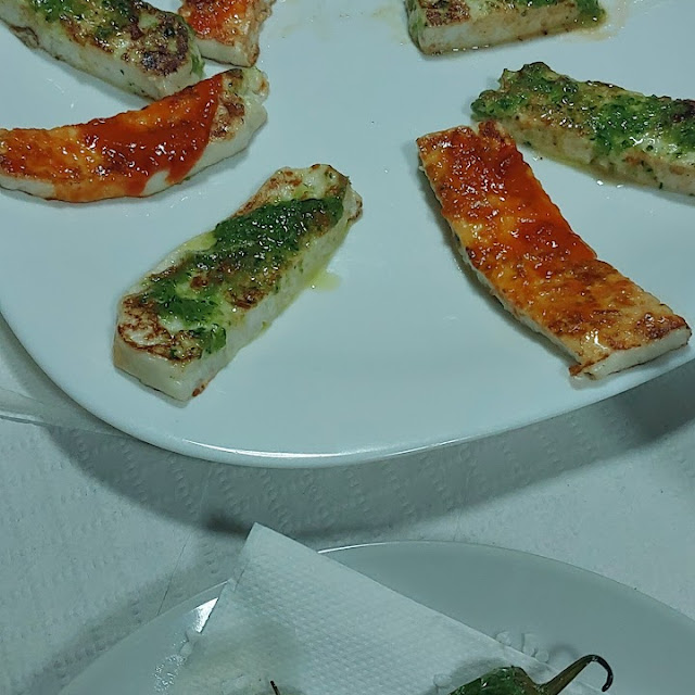 Gegrillte Peperoni