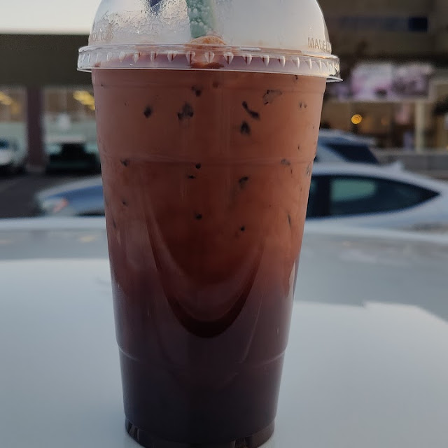 Iced Mocha with Boba