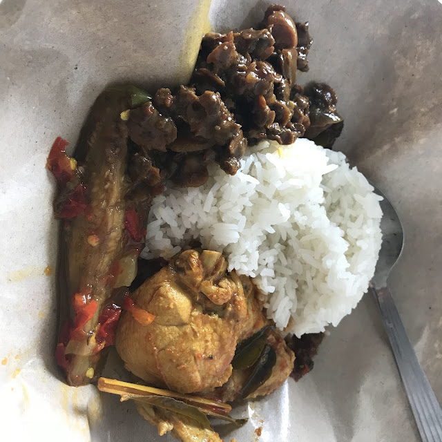Nasi Lemak with Rendang