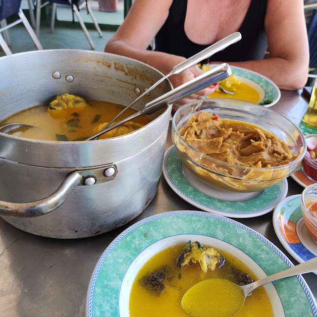 Caldo de Pescado Gofio Escaldao