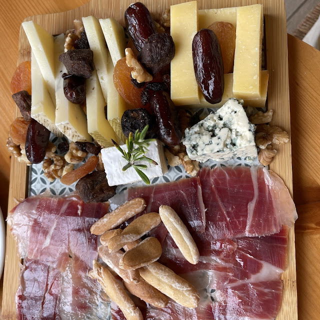 Kalte Käse Und Schinken Platte