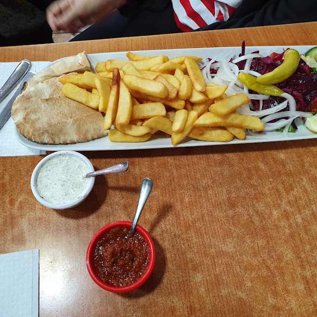 Salad and Chips