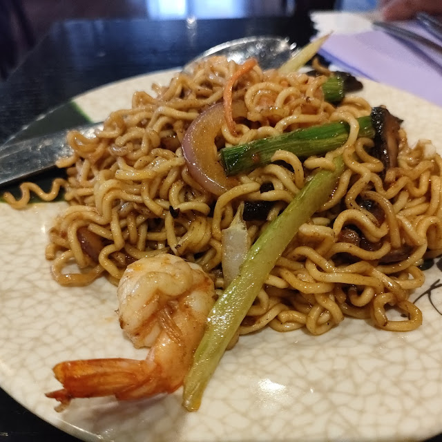 Tallarines Con Gambas