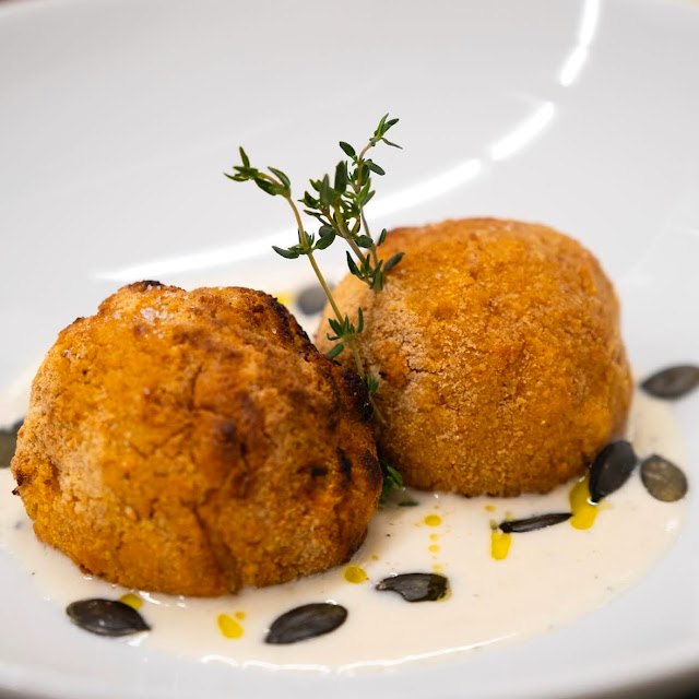 Polpette Di Zucca Crema Di Gorgonzola