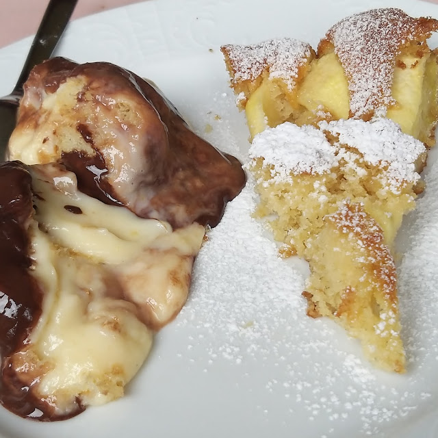 Torta Di Mele Con Zuppa Inglese