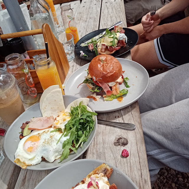 Spanish Breakfast blt Eggs Benedict