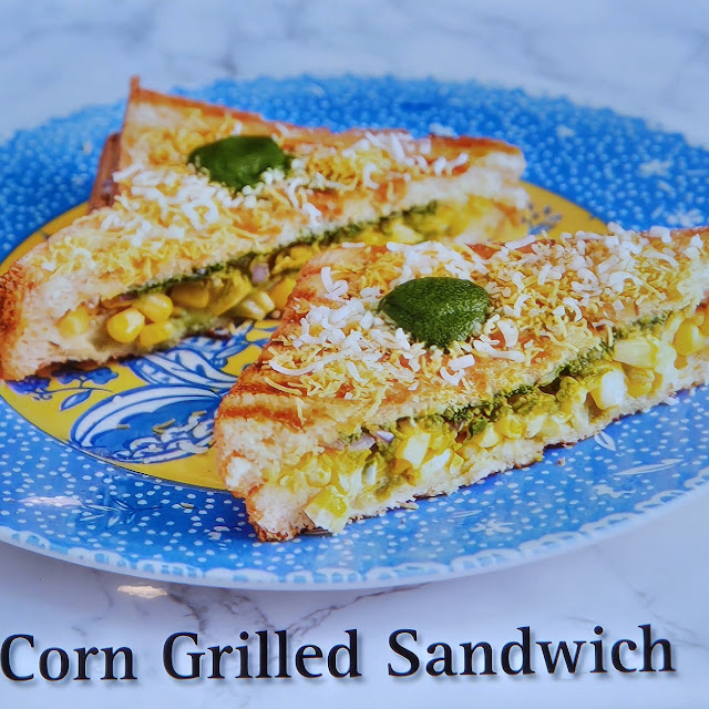 Corn Grilled Sandwich