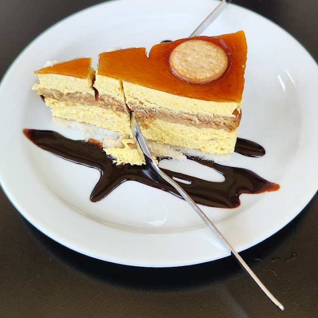 Tarta de Galleta Y Caramelo