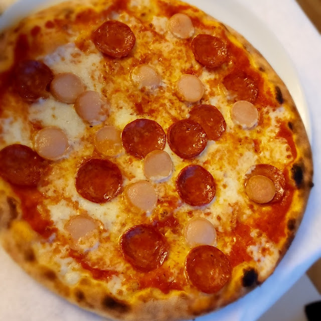 Pizza Con Salamini Wurstel