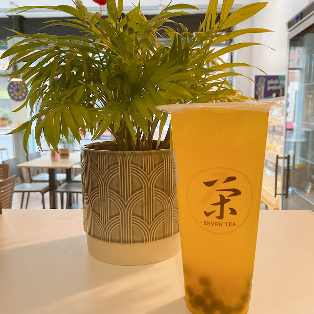 Creme Brulee and Mango and Passion Fruit Tea