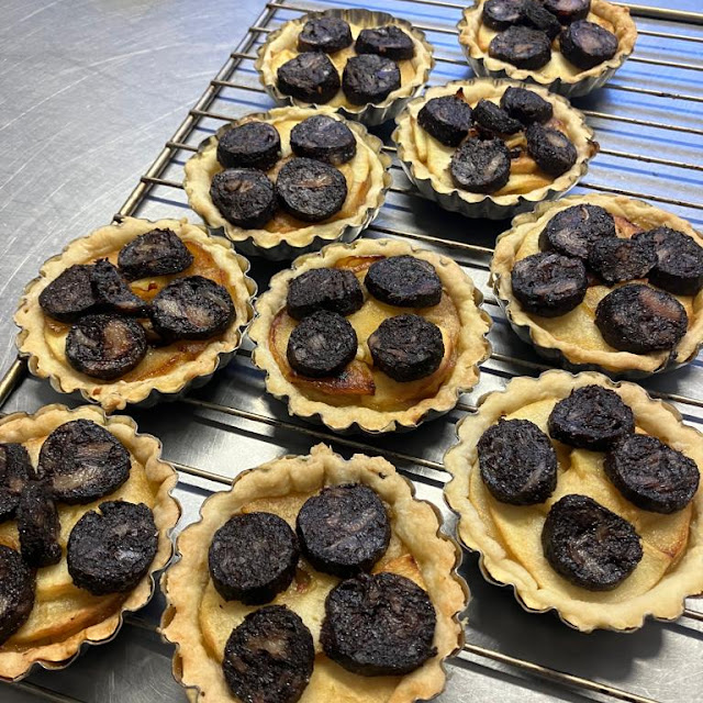 Tarte Pomme Boudin Maison