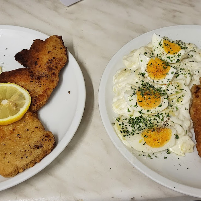 Schnitzel Mit Kartoffelsalat
