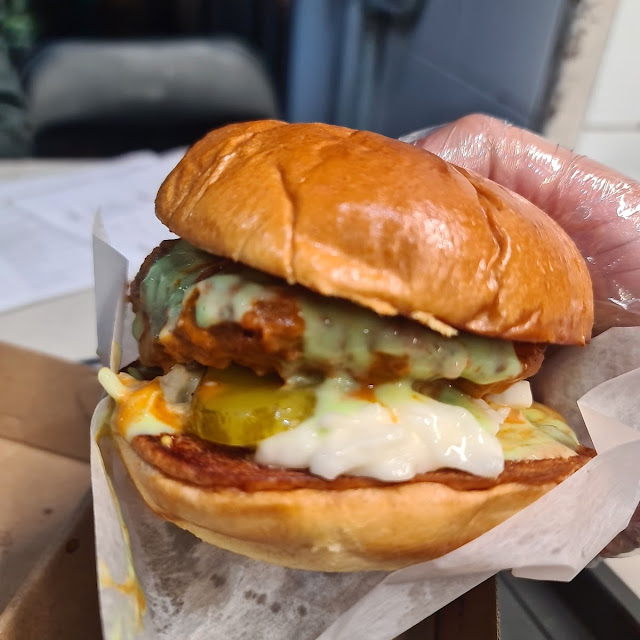 Butter Chicken Burger