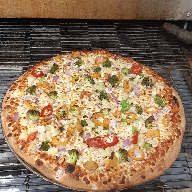 Broccoli Pizza Indian Style