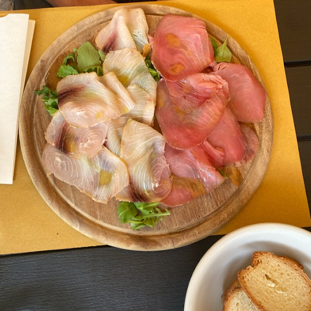 Fisch Carpaccio