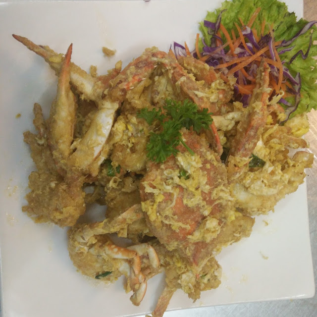 Salted Egg Flower Crab